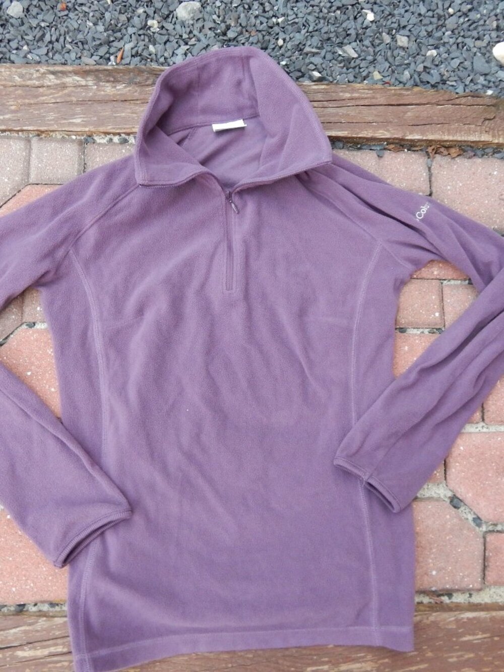 Columbia 1/4 Zip Fleece Womens Pullover Size Small
